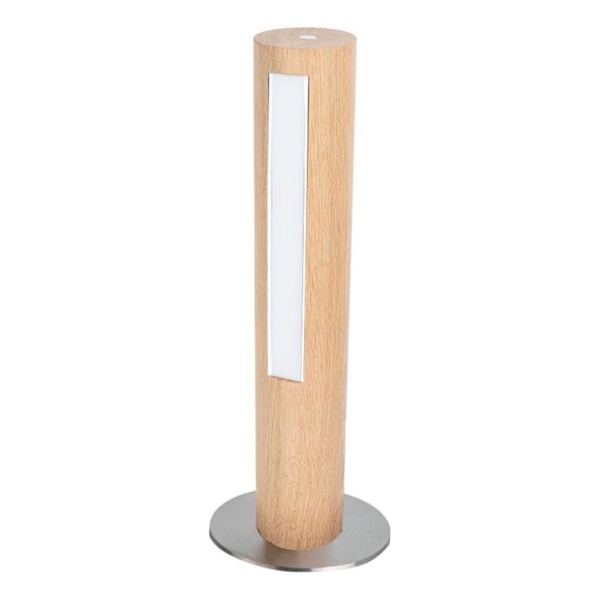 Lampada da tavolo LED dimmerabile CONOR LED/9W/230V quercia