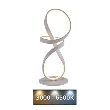 Lampada da tavolo LED dimmerabile LED/26W/230V 3000/4000/6500K bianco