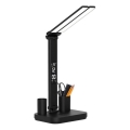 Lampada da tavolo LED dimmerabile ricaricabile NOBLITE P LED/5W/5V 3000/4000/6000K 2200 mAh nera
