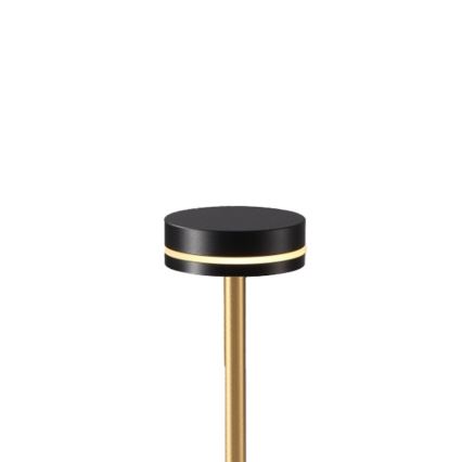 Lampada da tavolo LED dimmerabile ricaricabile SAM LED/5W/5V 3600 mAh nero/oro