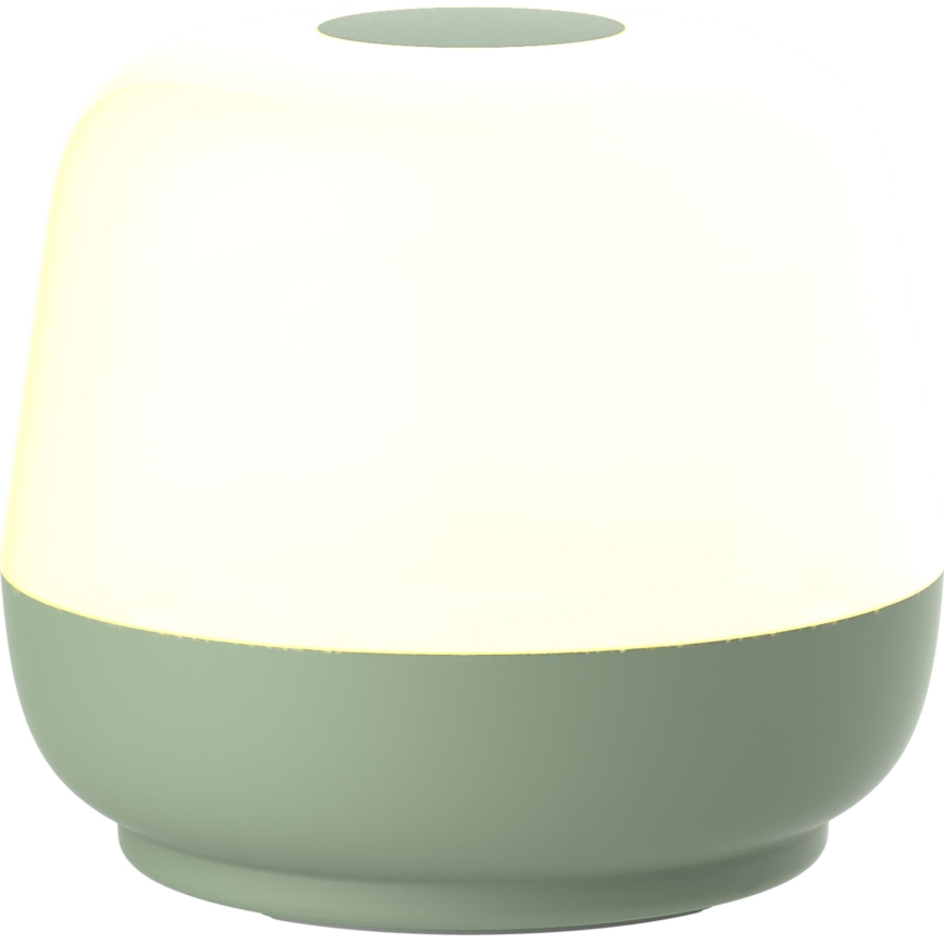 LED Dimmerabile touch per esterni lampada da tavolo SAMBA LED/1,2W/5V USB 1200 mAh IP44 verde