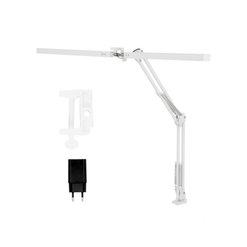 Lampada da tavolo LED dimmerabile TENUIX DUO 2xLED/14W/230V 3000-6000K bianco