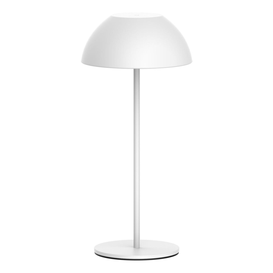 Lampada da tavolo LED Dimmerabile touch per esterni TANZANIA LED/1,8W/5V USB 1800 mAh IP44 bianco