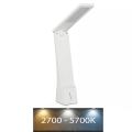 Lampada da tavolo LED dimmerabile USB LED/4W/5V 3000K/4000K/5000K bianca/dorata