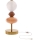 Lampada da tavolo LED FLORES LED/10W/230V oro/arancione/marrone