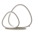 Lampada da tavolo LED HELIX LED/15W/230V argento