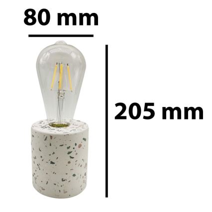 Lampada da tavolo LED LASTRYKO LED/4W/5V 2xAA