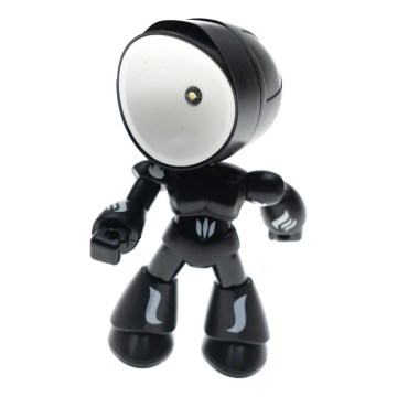 Lampada da tavolo LED LED/0,06W/3xLR41 robot nera