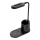 Lampada da tavolo LED LED/3W/5V con ricarica wireless nero
