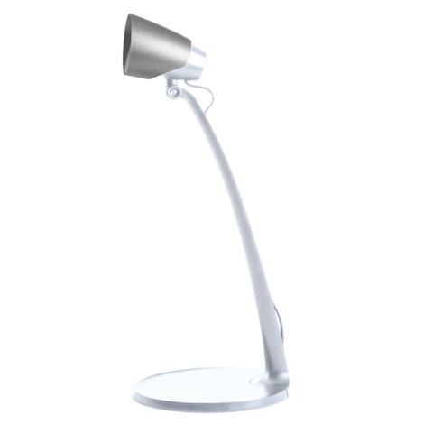 Lampada da tavolo LED LED/4,5W/230V bianco/argento