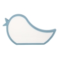 Lampada da tavolo LED per bambini BIRD LED/12W/230V blu