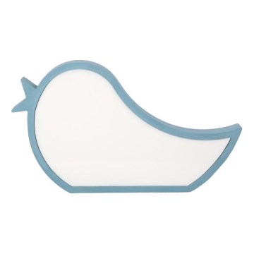 Lampada da tavolo LED per bambini BIRD LED/12W/230V blu