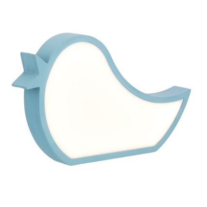 Lampada da tavolo LED per bambini BIRD LED/12W/230V blu