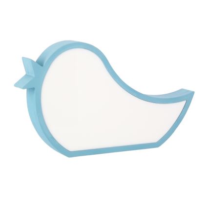 Lampada da tavolo LED per bambini BIRD LED/12W/230V blu