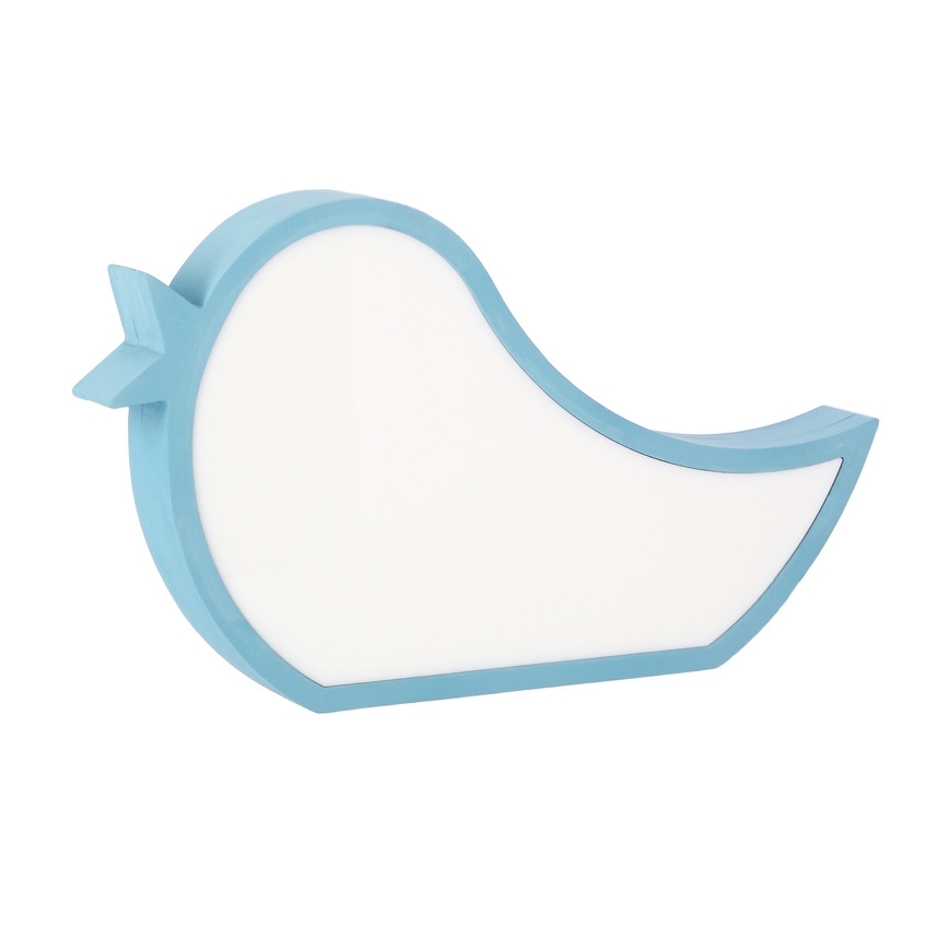 Lampada da tavolo LED per bambini BIRD LED/12W/230V blu