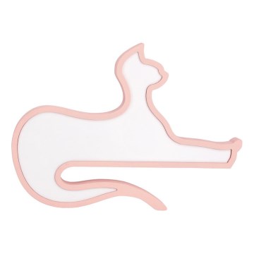 Lampada da tavolo LED per bambini CAT LED/13W/230V rosa