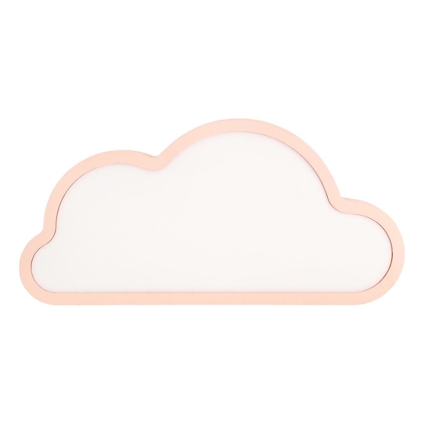 Lampada da tavolo LED per bambini CLOUD LED/11W/230V rosa