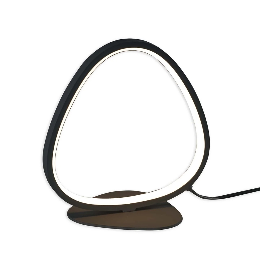 Lampada da tavolo LED PETRA LED/12W/230V 4000K nera