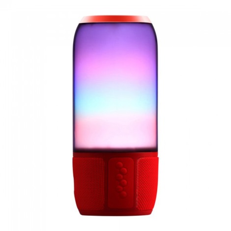 Lampada da tavolo LED RGB con altoparlante 2xLED/3W/5V 1800 mAh