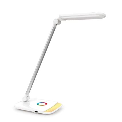 Lampada da tavolo LED RGB dimmerabile con touch LED/18W/230V + USB