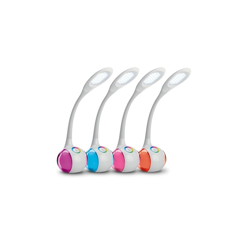 Lampada da tavolo LED RGB dimmerabile LED/7W/230V bianco