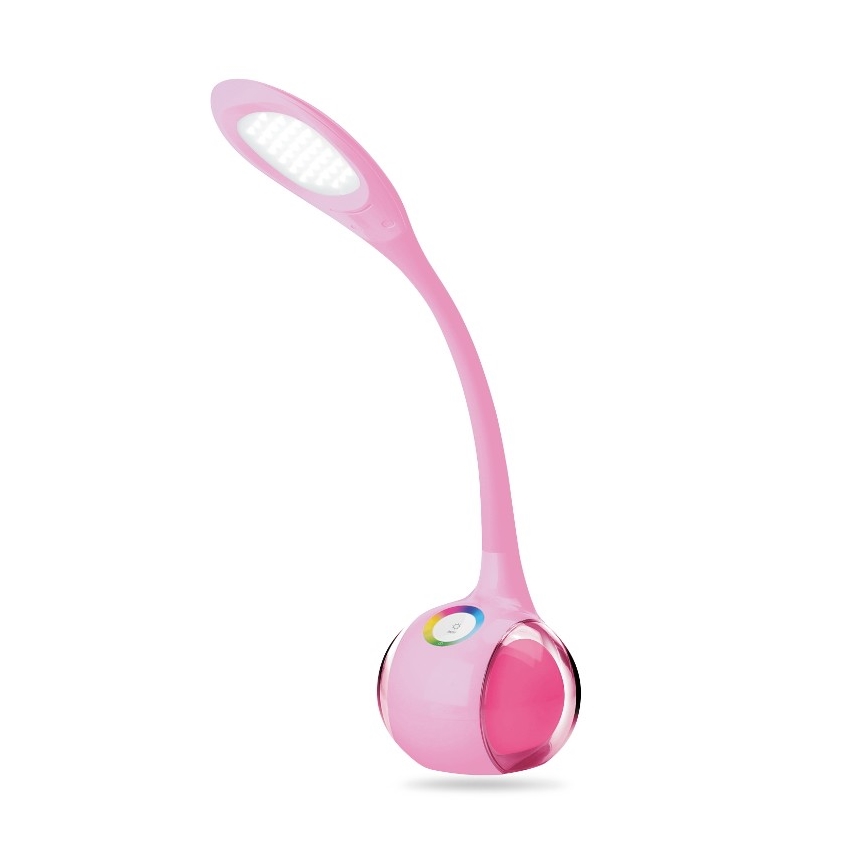 Lampada da tavolo LED RGB dimmerabile LED/7W/230V rosa