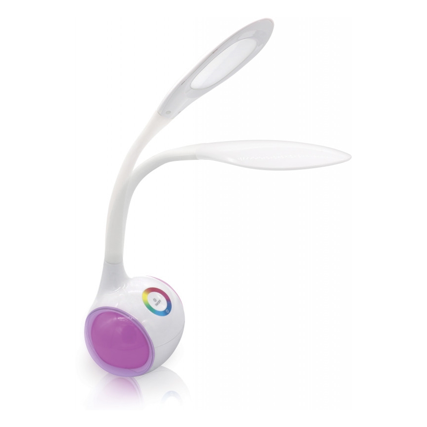 Lampada da tavolo LED RGB dimmerabile ricaricabile LED/5W/5V 2400 mAh