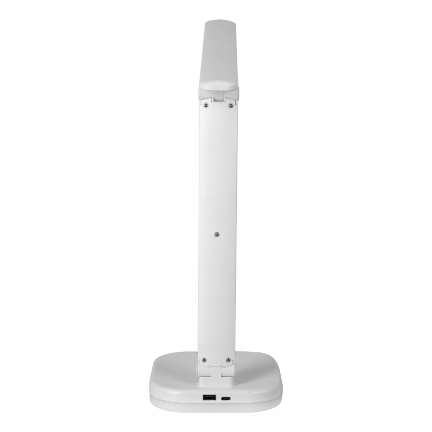 Lampada da tavolo LED RGBW dimmerabile con ricarica wireless LED/7W/5V USB bianca