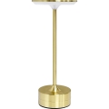 Lampada da tavolo LED ricaricabile a sfioramento TAVOLO LED/2,5W/5V 2400 mAh 3000-6000K dorata