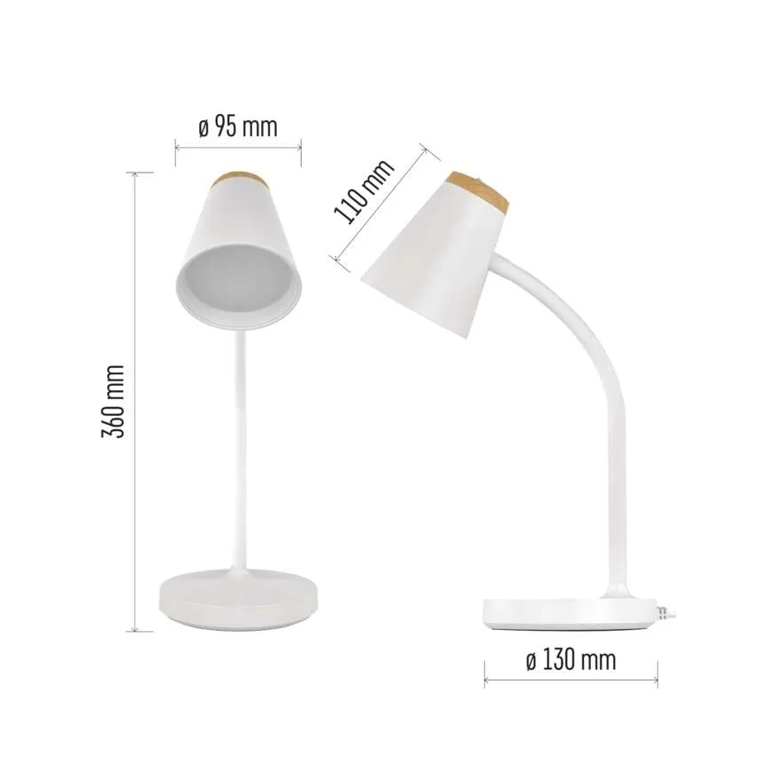 Lampada da tavolo LED TARA LED/4,5W/230V 4000K bianca