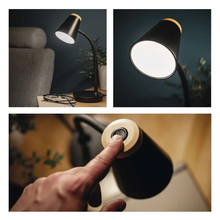 Lampada da tavolo LED TARA LED/4,5W/230V 4000K nera