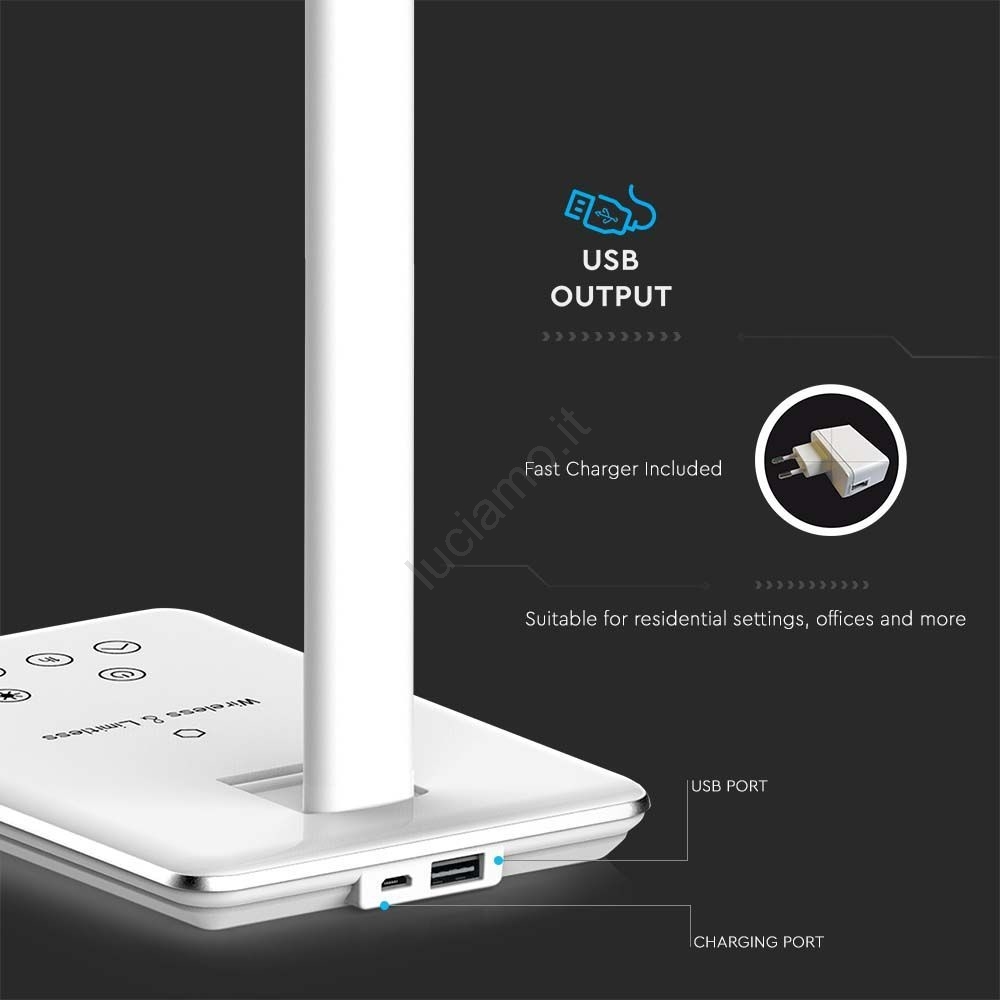 Lampada Led Per Pc 5V Mini USB 10 LED Lampada Da Lettura Torcia Per Laptop PC Lampada A Led Per Pc