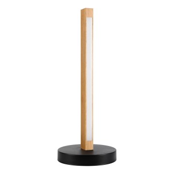 Lampada da tavolo LED VERDE LED/10W/230V 3000K rovere/nero