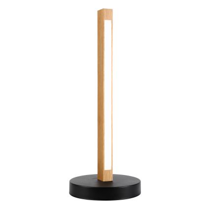 Lampada da tavolo LED VERDE LED/10W/230V 3000K rovere/nero