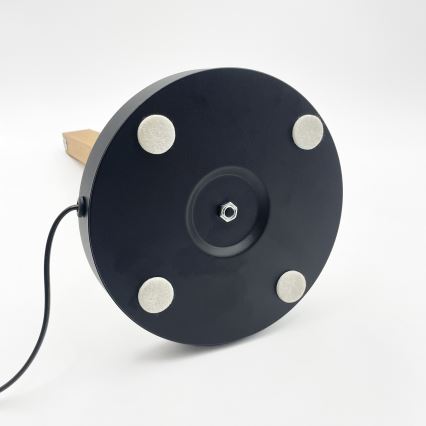 Lampada da tavolo LED VERDE LED/10W/230V 3000K rovere/nero