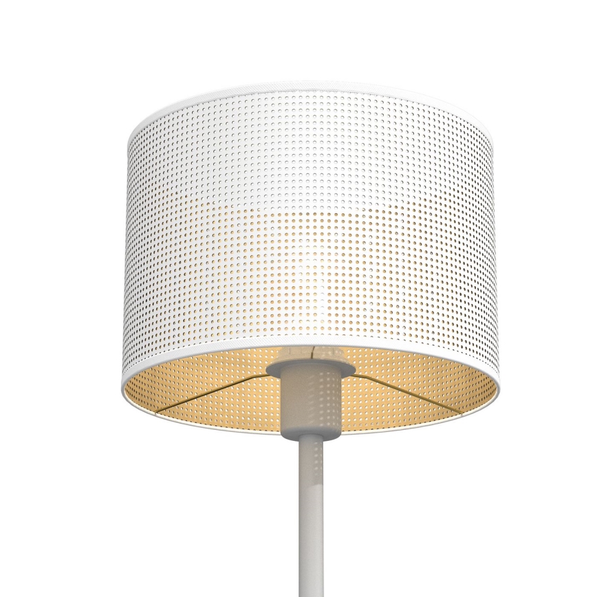 Lampada da tavolo LOFT SHADE 1xE27/60W/230V diametro 25 cm bianco/oro