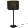 Lampada da tavolo LOFT SHADE 1xE27/60W/230V diametro 25 cm nero/oro