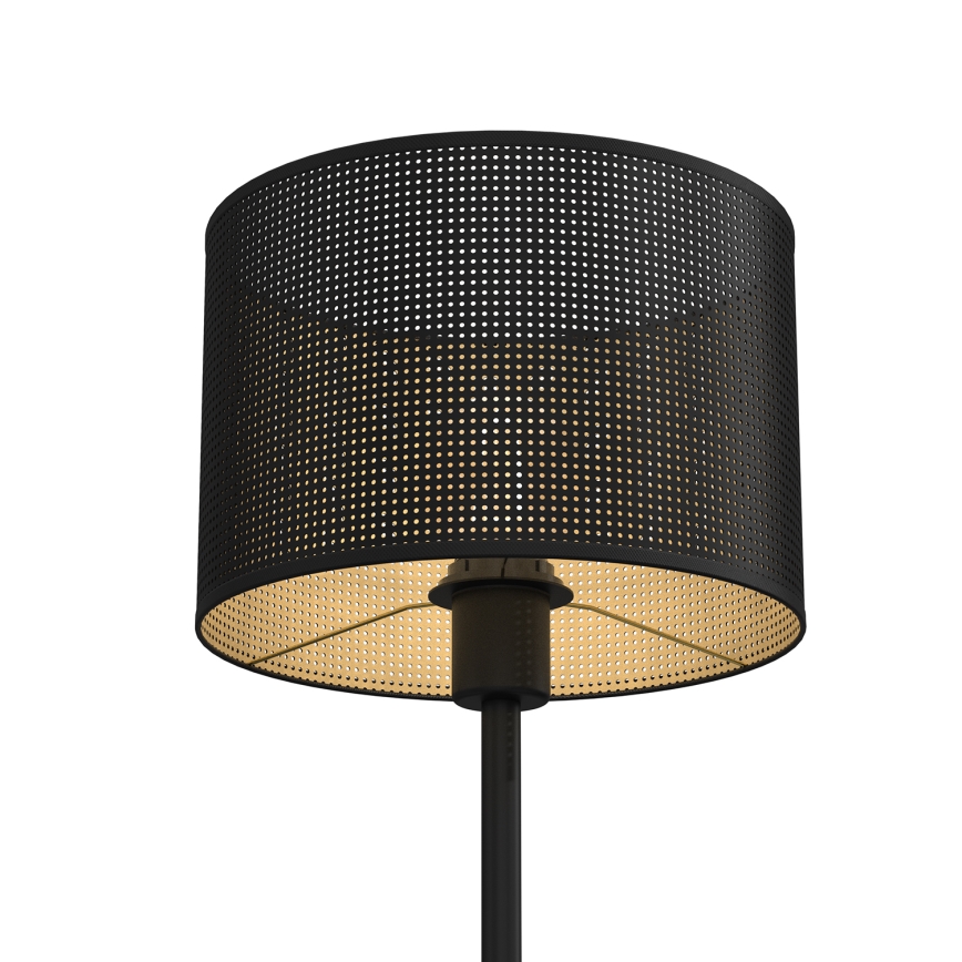 Lampada da tavolo LOFT SHADE 1xE27/60W/230V diametro 25 cm nero/oro