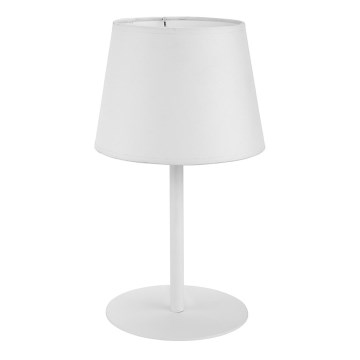 Lampada da tavolo MAJA 1xE27/15W/230V bianco