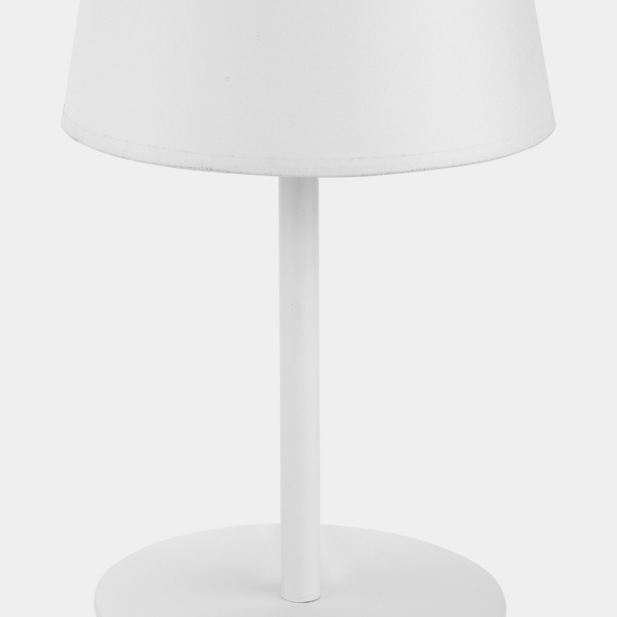 Lampada da tavolo MAJA 1xE27/15W/230V bianco