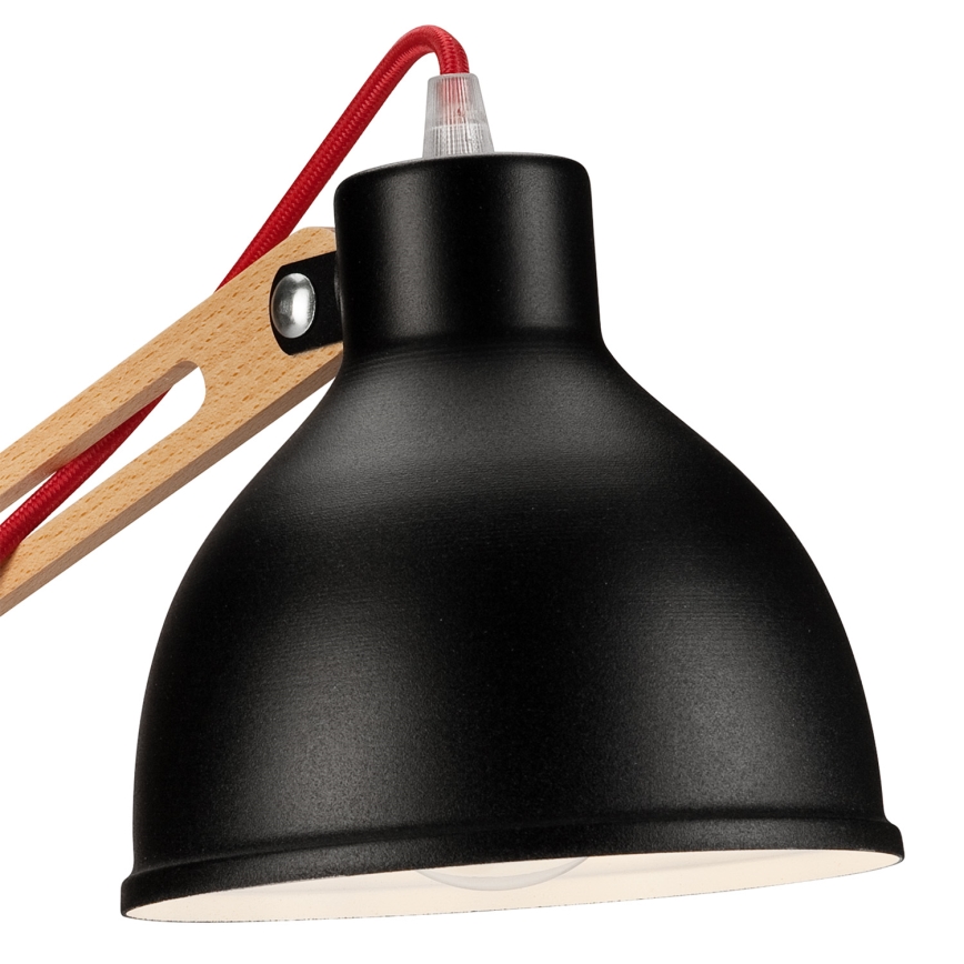 Lampada da tavolo MARCELLO 1xE27/60W/230V faggio