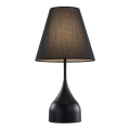 Lampada da tavolo MATINA 1xE27/40W/230V nera