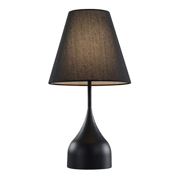 Lampada da tavolo MATINA 1xE27/40W/230V nera