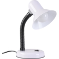 Lampada da tavolo MENTOR 1xE27/15W/230V bianca