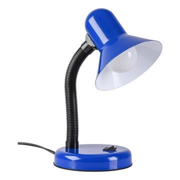 Lampada da tavolo MENTOR 1xE27/15W/230V blu
