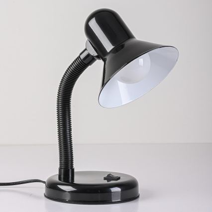 Lampada da tavolo MENTOR 1xE27/15W/230V nera