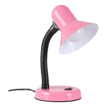 Lampada da tavolo MENTOR 1xE27/15W/230V rosa