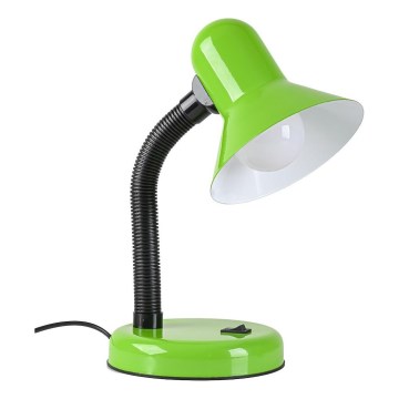 Lampada da tavolo MENTOR 1xE27/15W/230V verde