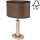 Lampada da tavolo MERCEDES 1xE27/40W/230V 46 cm marrone/quercia – FSC certificato