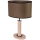 Lampada da tavolo MERCEDES 1xE27/40W/230V 46 cm marrone/quercia